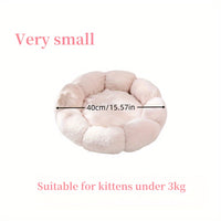 Flower-Shaped Pet Bed
