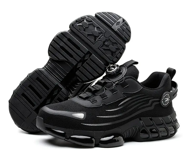 Men's Safety Work Boots with Steel Toe and Air Cushion Sole