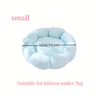 Flower-Shaped Pet Bed