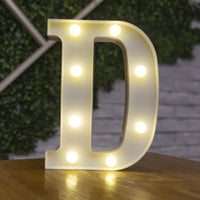 Alphabet Letter LED Lights Luminous Number Lamp Battery Warm Night Light for home Wedding Birthday Christmas party Decoration