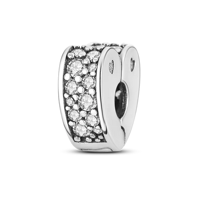 Original Breloque Charms Silver 925 Sparkling CZ Zircon Charm Beads fit plata de ley Original Bracelet DIY