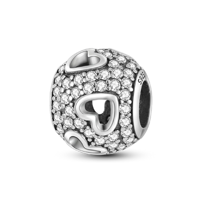 Original Breloque Charms Silver 925 Sparkling CZ Zircon Charm Beads fit plata de ley Original Bracelet DIY