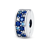 Original Breloque Charms Silver 925 Sparkling CZ Zircon Charm Beads fit plata de ley Original Bracelet DIY