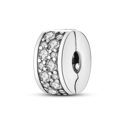 Original Breloque Charms Silver 925 Sparkling CZ Zircon Charm Beads fit plata de ley Original Bracelet DIY