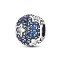 Original Breloque Charms Silver 925 Sparkling CZ Zircon Charm Beads fit plata de ley Original Bracelet DIY