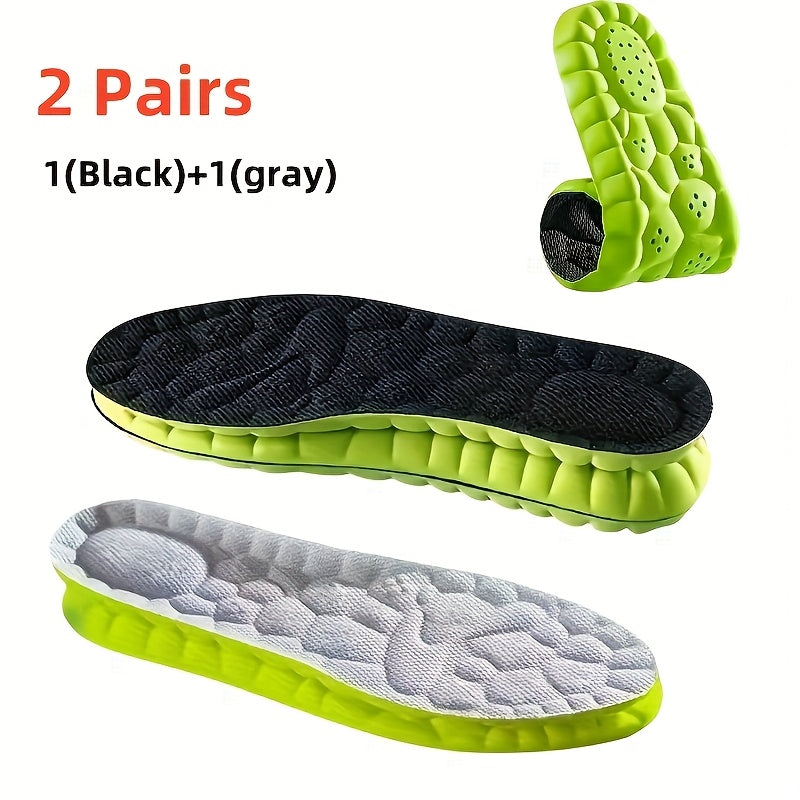 Orthopedic Elastic Insoles – Breathable Arch Support with Shock-Absorbing Heel