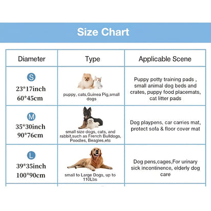 Super Absorbent Reusable Dog Pee Pads