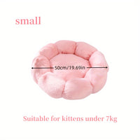 Flower-Shaped Pet Bed