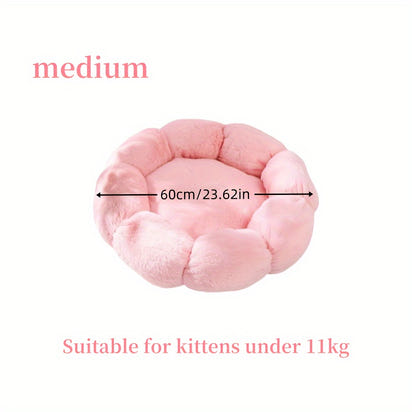 Flower-Shaped Pet Bed